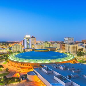 Aerial view of century II